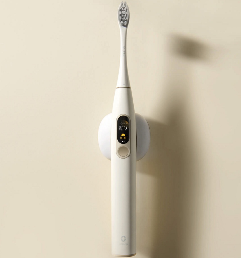 Електрична зубна щітка Oclean X крупним планом