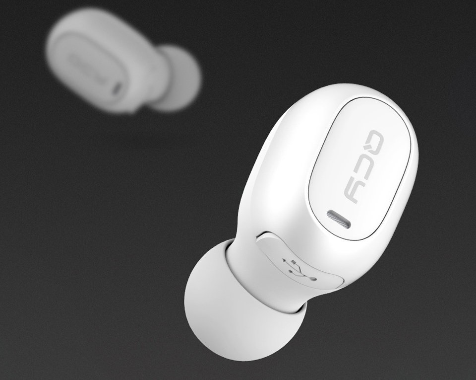 Бездротові навушники QCY MINI2 крупним планом