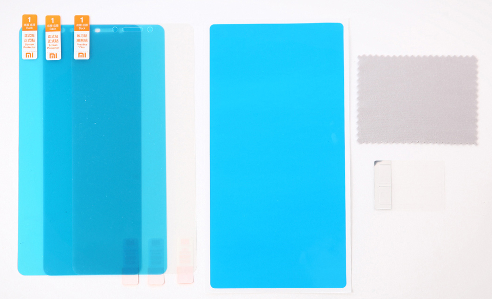 Комплект захисних плівок для Xiaomi Mi MAX 2 ORIGINAL 1172000061 3 шт комплект поставки