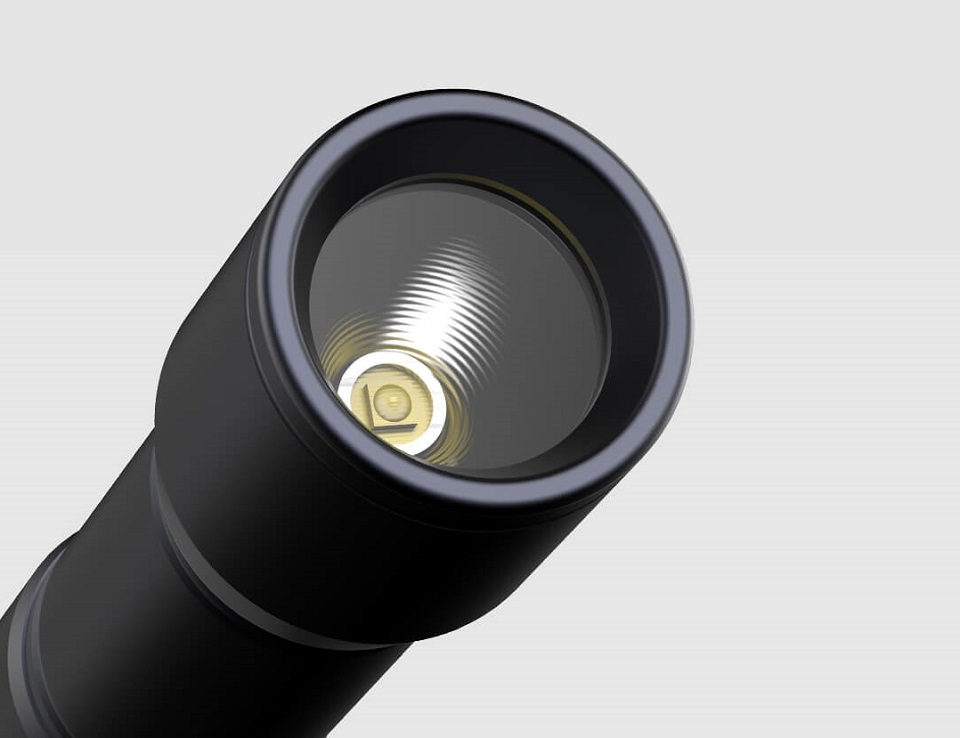 Ліхтарик Xiaomi BEEBEST Extreme bee portable flashlight F1 Black світлодіод