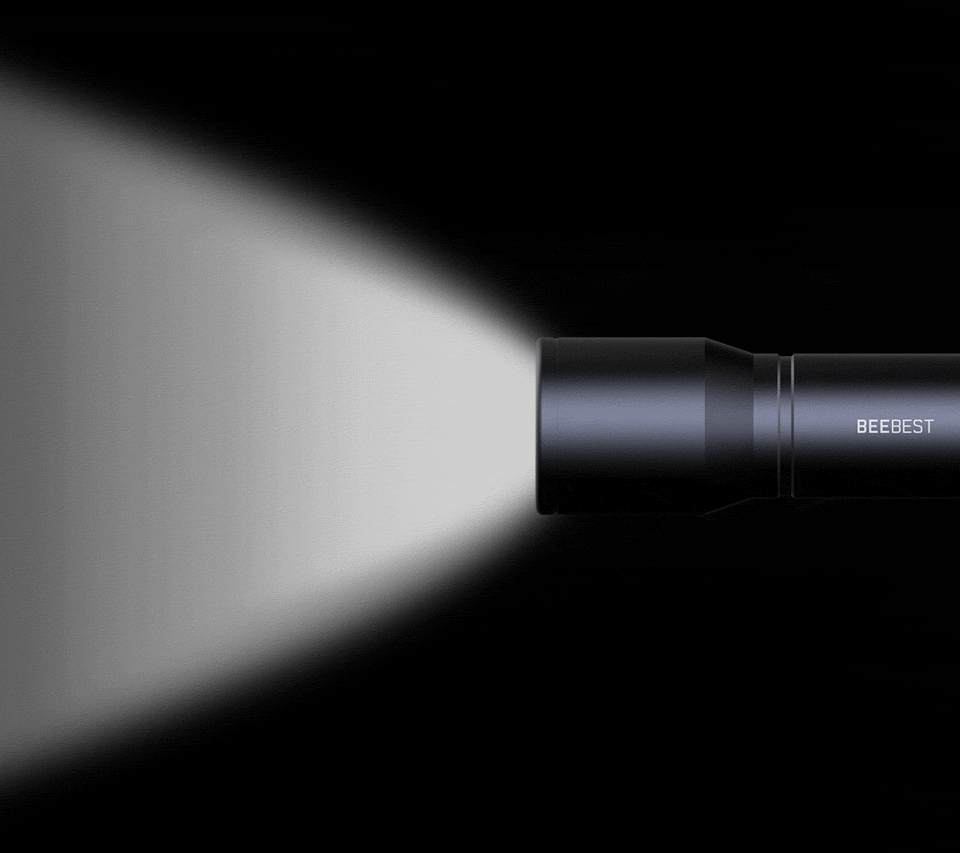 Ліхтарик Xiaomi BEEBEST Extreme bee portable flashlight F1 Black яскравість свічення
