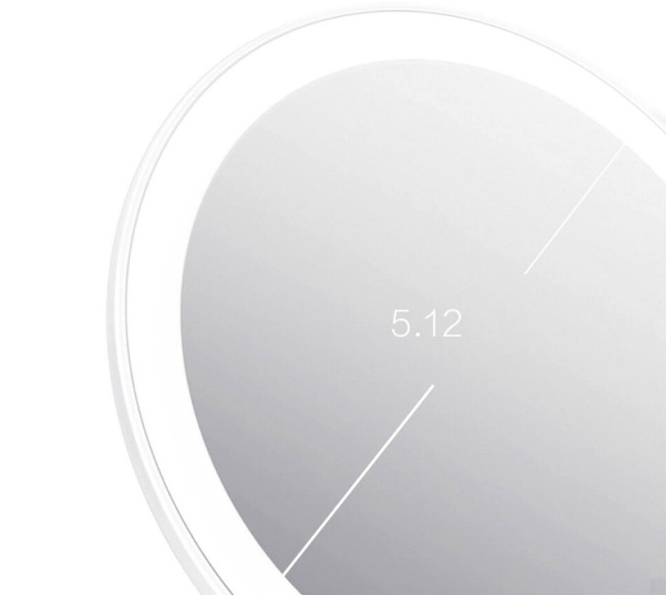 Дзеркало для макіяжу Xiaomi DOCO Daylight Mirror White HZJ001 діаметр