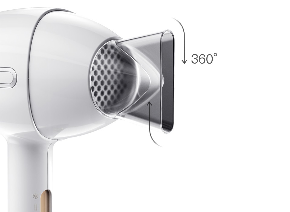 Фен Xiaomi Enchen AIR Hair dryer White Basic version EU обертання на 360 градусів