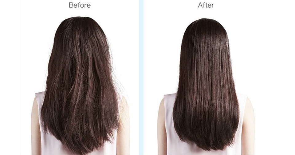 Фен Xiaomi Enchen AIR Hair dryer White Basic version EU результат сушіння волосся