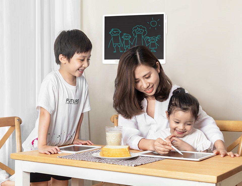 Графічний планшет Xiaomi Mi Home (Mijia) LCD Small Blackboard мама з дітьми