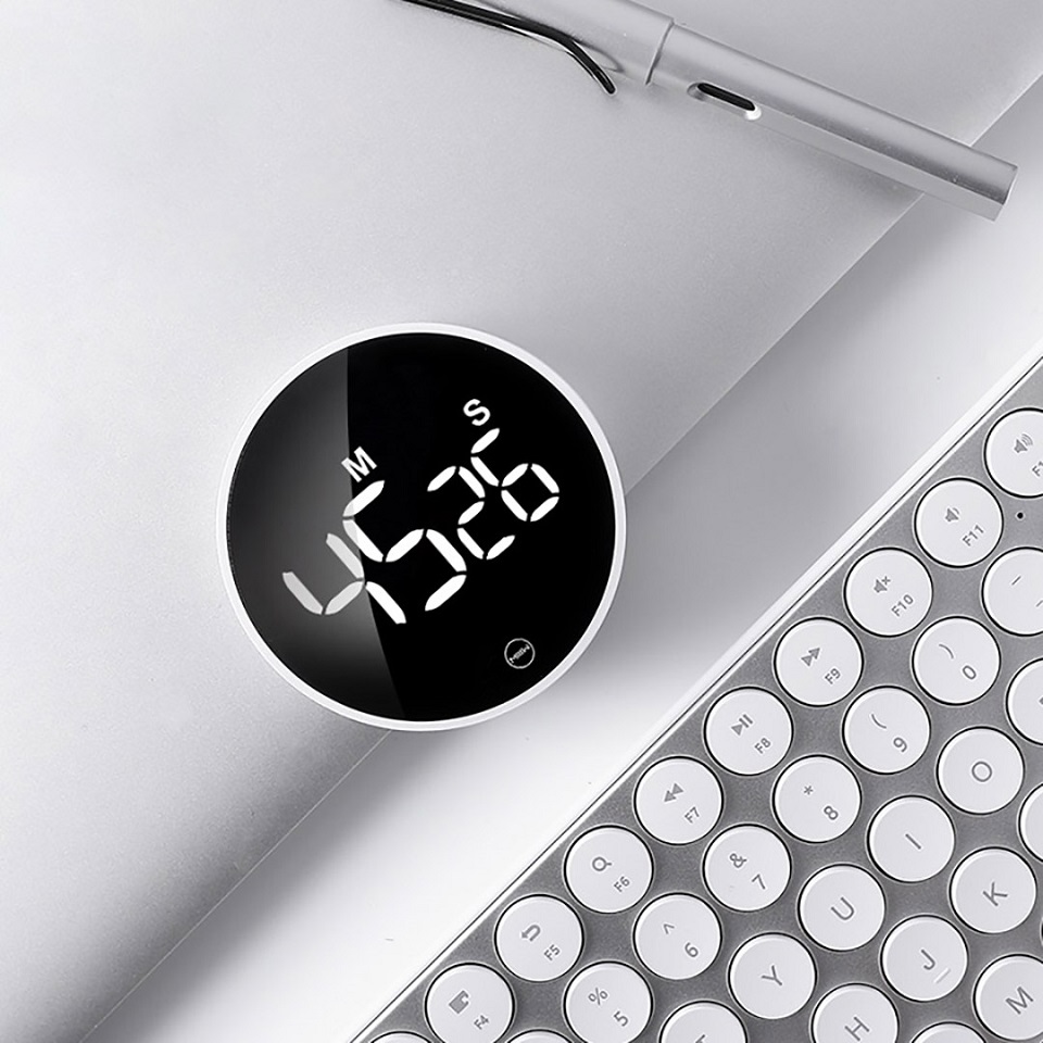 Електронний таймер Xiaomi MIIIW rotating timer (NK5260) у клавіатури